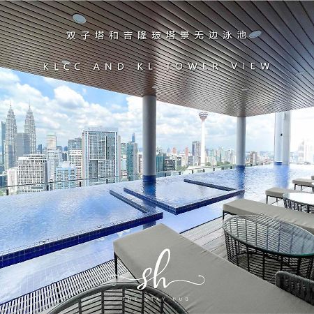 شقة The Luxe Klcc View Sky Pool كوالالمبور المظهر الخارجي الصورة